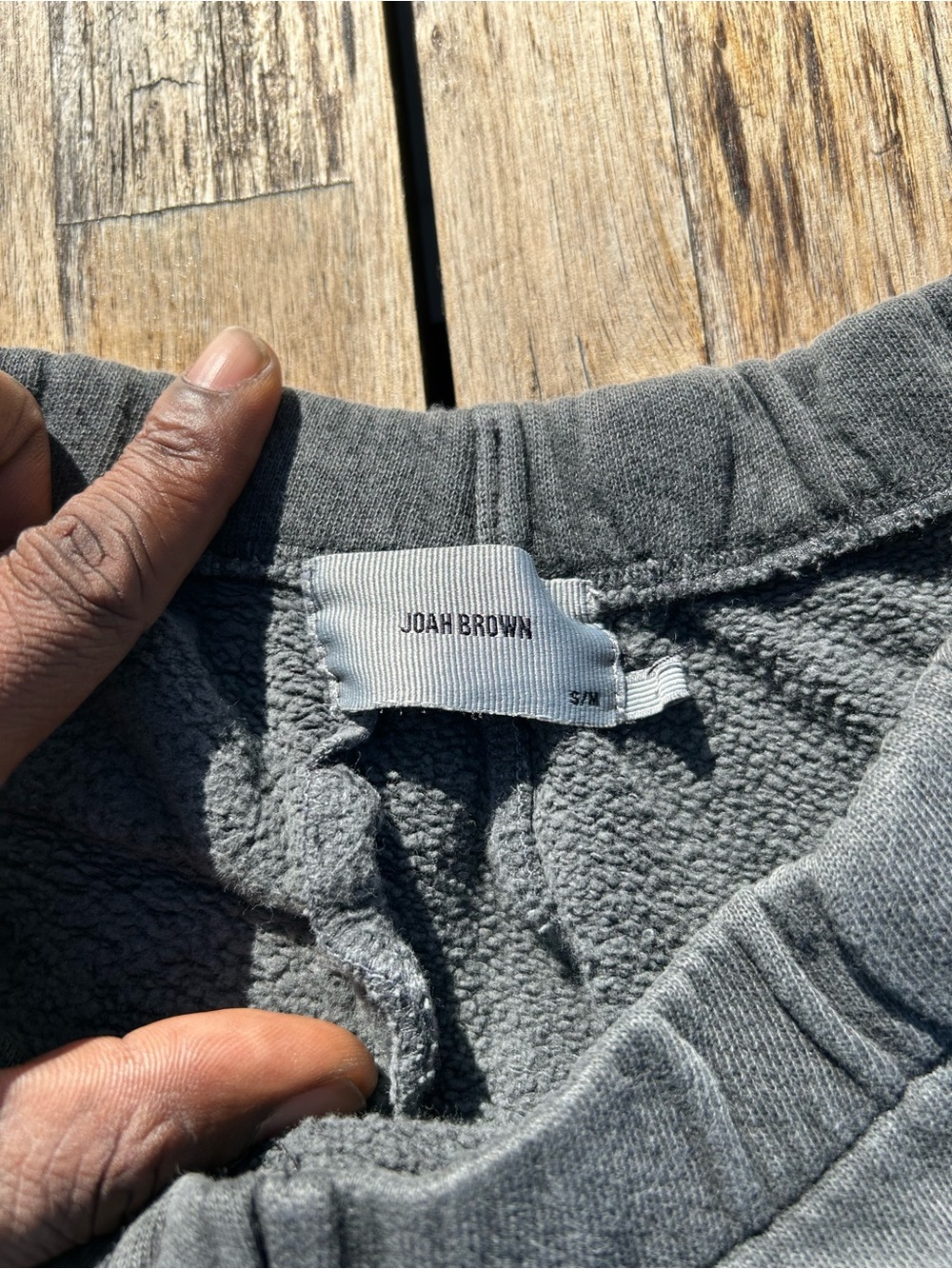 Joah Brown Charcoal Sweatpants - Picture 2 of 6